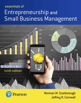 2019 Mylab Entrepreneurship with Pearson Etext -- Standalone Access Card -- For Essentials of Entrepreneurship and Small Business Management - Scarborough, Norman M, and Cornwall, Jeffrey R