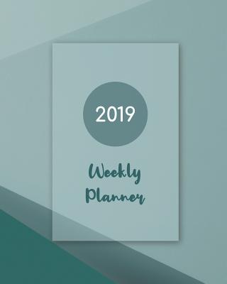2019 Weekly Planner: 12 Months Plan Notebook January - December Daily & Weekly Organizer, Scheduling and Calendar with Events Planning Checklist - Publishing, Brickshub