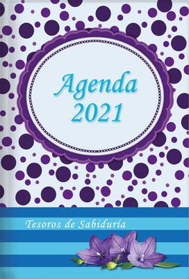 Agenda Tesoros De Sabidur A Puntos Morados Con Un Pensamiento