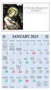 2023 Churchman's Ordo Kalendar: January 2023 Through December 2023
