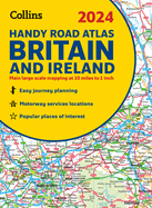 2024 Collins Handy Road Atlas Britain and Ireland: A5 Spiral