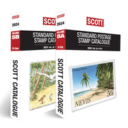 2024 Scott Stamp Postage Catalogue Volume 5: Cover Countries N-Sam (2 Copy Set): Scott Stamp Postage Catalogue Volume 5: Countries N-Sam