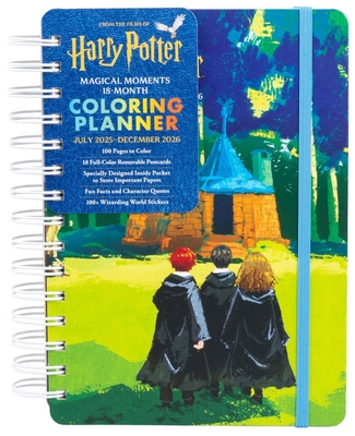 2026 Harry Potter Magical Moments 18-Month Coloring Planner - Editors of Thunder Bay Press