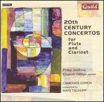 20th Century Concertos for Flute and Clarinet - Elisabeth Hfliger (clarinet); Philipp Jundt (flute); Rto Tschupp (conductor)