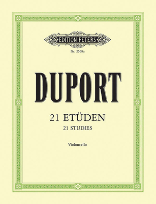 21 Studies for Cello - Duport, Jean Louis (Composer), and Grtzmacher, Friedrich (Composer), and Schulz, Walter (Composer)