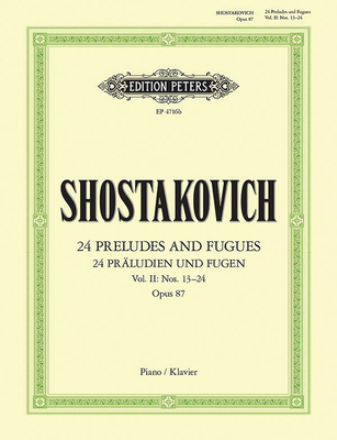 24 Preludes and Fugues Op. 87 for Piano: Sheet - Shostakovich, Dmitri (Composer)