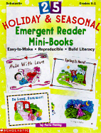 25 Holiday & Seasonal Emergent Reader Mini-Books