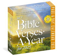 365 Bible Verses-a-Year Page-a-Day Calendar 2025: Timeless Words From the Bible to Guide, Comfort, and Inspire