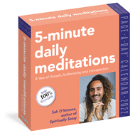 5-Minute Daily Meditations Page-a-Day Calendar 2022: a Year of Growth, Authenticity, and Introspection