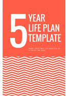 5 year life plan template