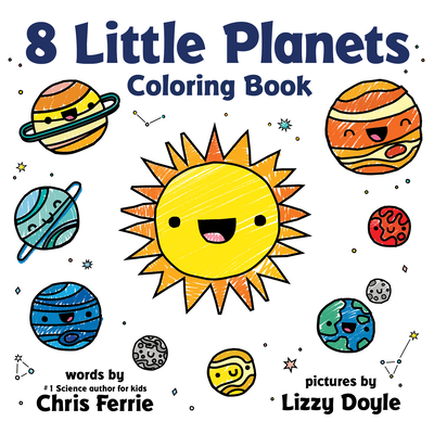 8 Little Planets Coloring Book - Ferrie, Chris