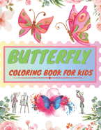 80 Beautiful Butterfly Coloring Book: Stress Relief & Creativity for Kids & Adults