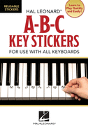 A-B-C Key Stickers: For Use with All Keyboards