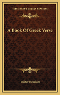 A Book of Greek Verse