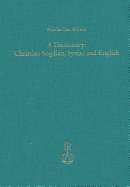 A Dictionary: Christian Sogdian, Syriac and English