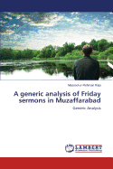 A Generic Analysis of Friday Sermons in Muzaffarabad