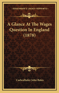 A Glance at the Wages Question in England (1878)