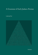 A Grammar of Early Judaeo-Persian