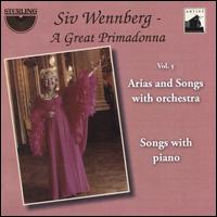 A Great Primadonna, Vol. 5: Arias and Songs with Orchestra; Songs with Piano - Dag Achatz (piano); Lasse Zilliacus (piano); Siv Wennberg (soprano)