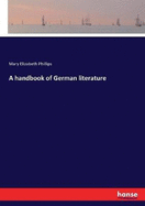 A handbook of German literature