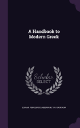 A Handbook to Modern Greek