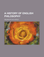 A History of English Philosophy