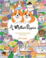 A Million Puppies: Paw-Some Pooches to Color