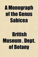 A Monograph of the Genus Sabicea