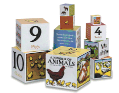 A Number of Animals Nesting Blocks - Green, Kate