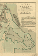 A plan of Boston, and its environs / shewing the true situation of His Majesty's army, and also those of the rebels: A Poetose Notebook / Journal / Diary (50 pages/25 sheets)