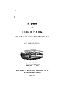 A Poem on Leigh Park, the Seat of Sir G.T. Staunton, Bart