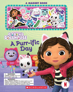 A Purr-Ific Day (Gabby's Dollhouse Magnet Book)