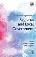 A Research Agenda for Regional and Local Government