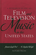 A Research Guide to Film and Television Music in the United States