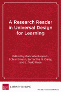 A Research Reader in Universal Design for Learning