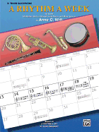 A Rhythm a Week for Band (Based on a Rhythm a Day by Igor Hudadoff): B-Flat Tenor Saxophone - Witt, Anne C