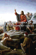 A Short Syntax of New Testament Greek