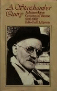 A Starchamber Quiry: A James Joyce Centennial Volume, 1882-1982