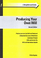 A straightforward guide to producing your own will