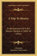 A Trip to Mexico: Or Recollections of a Ten-Months' Ramble in 1849-50 (1851)