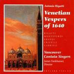 A Venetian Vespers of 1640 - Christine Brandes (soprano); Linda Perillo (soprano); Vancouver Cantata Singers (choir, chorus)
