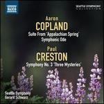 Aaron Copland: Suite from 'Appalachian Spring'; Symphonic Ode; Paul Creston: Symphony No. 3 'Three Mysteries'
