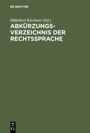 Abk?rzungsverzeichnis der Rechtssprache