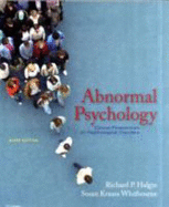 Abnormal Psychology: Clinical Perspectives on Psychological Disorders - Halgin, Richard, and Whitbourne, Susan Krauss