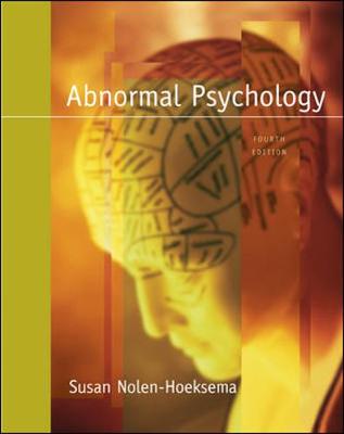 Abnormal Psychology with STDT CD/ABNORMAL PSYCHOLOGY - Nolen-Hoeksema, Susan