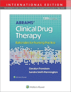 Abrams' Clinical Drug Therapy: Rationales for Nursing Practice