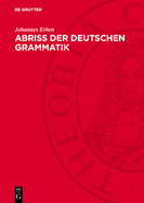 Abriss Der Deutschen Grammatik