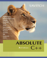 Absolute C++ - Savitch, Walter