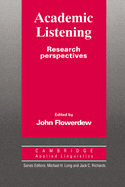 Academic Listening: Research Perspectives