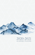Academic Planner - With Hijri Dates: Watercolour Mountains